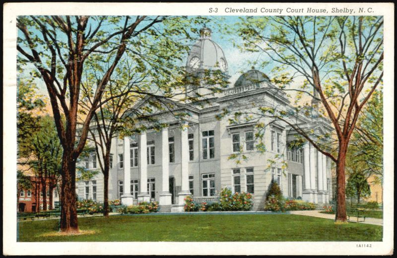 Cleveland County Court House, Shelby, NC North Carolina
