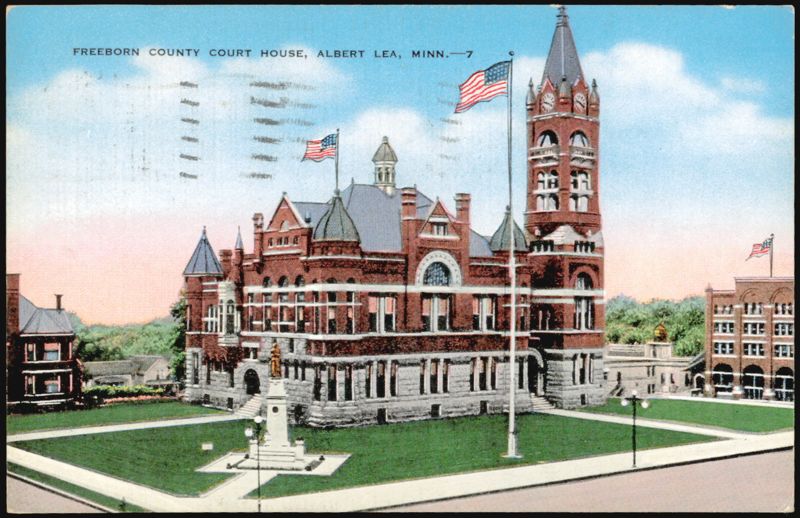 Freeborn County Court House Albert Lea Minnesota