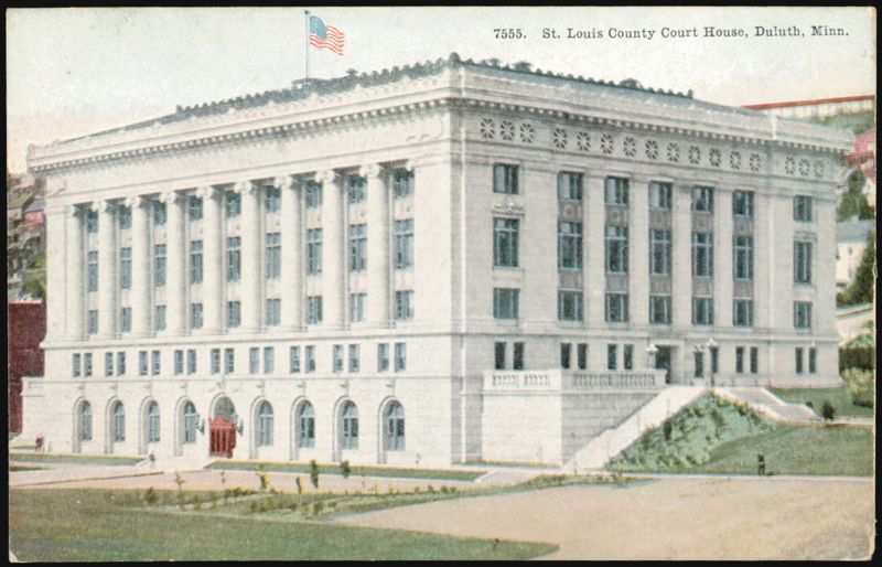 St. Louis County Court House, Duluth, Minn. Minnesota