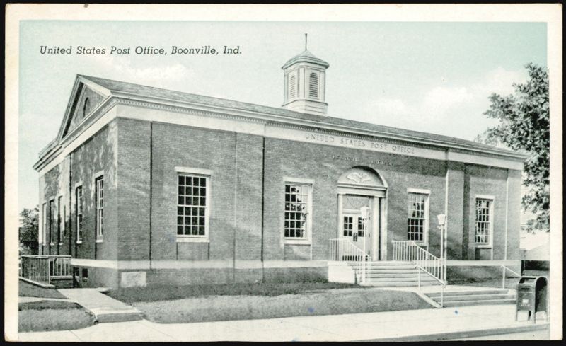 United States Post Office, Boonville, IN Indiana