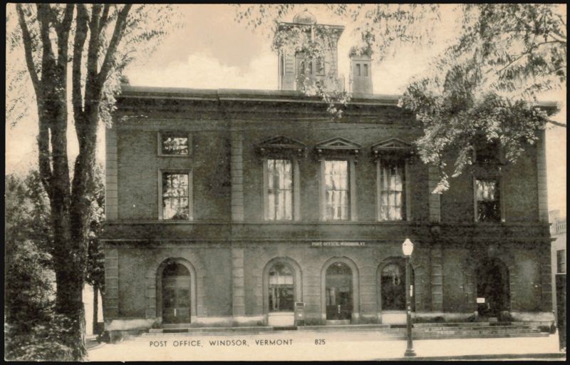 Post Office, Windsor, Vermont
