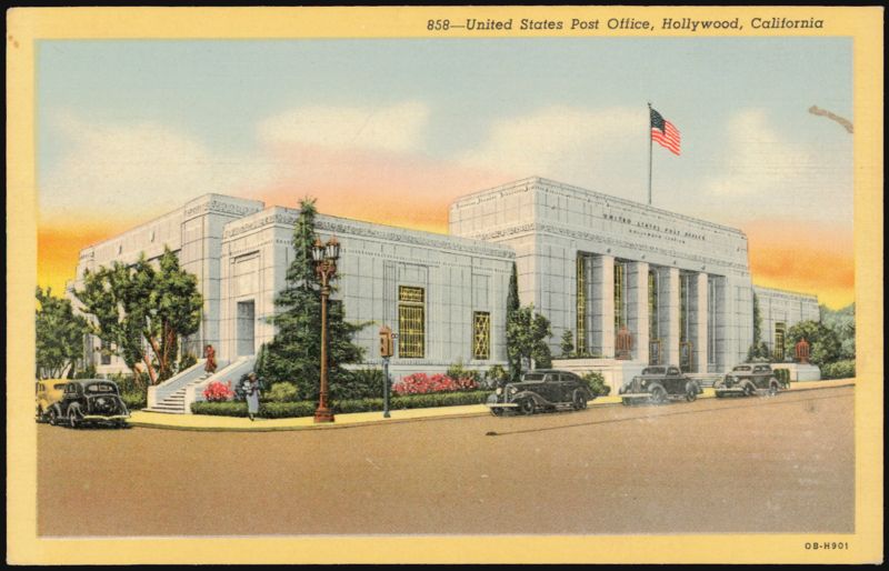United States Post Office, Hollywood California