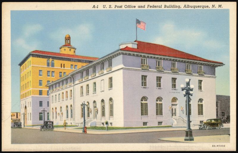 U. S. Post Office and Federal Building, Albuquerque New Mexico