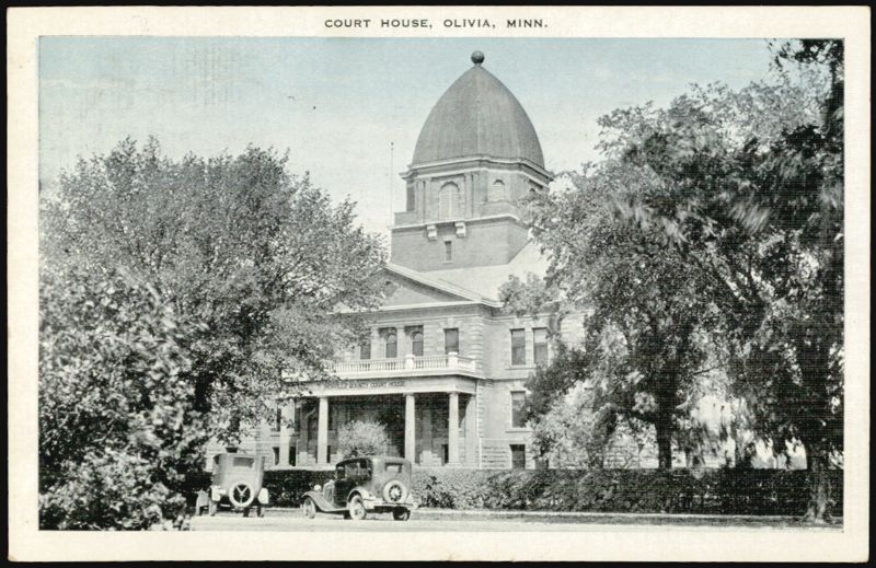 Court House, Olivia, Minn. Minnesota