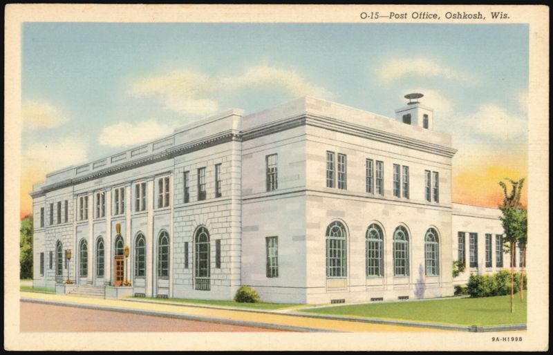 Post Office, Oshkosh Wisconsin