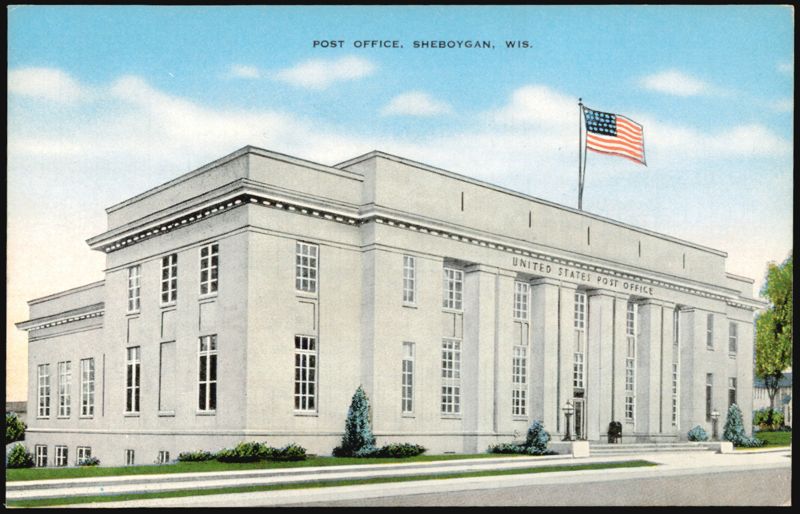 Post Office, Sheboygan, Wisconsin