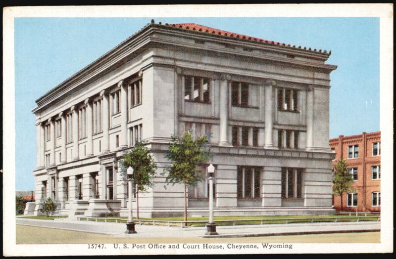 U. S. Post Office and Court House Cheyenne Wyoming