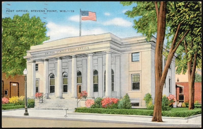 Post Office, Stevens Point, WI Wisconsin