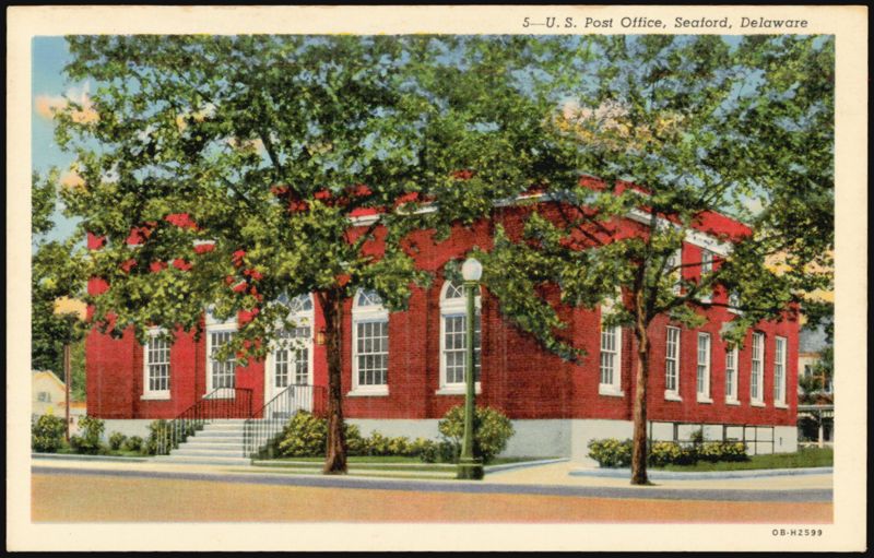 U. S. Post Office, Seaford, Delaware