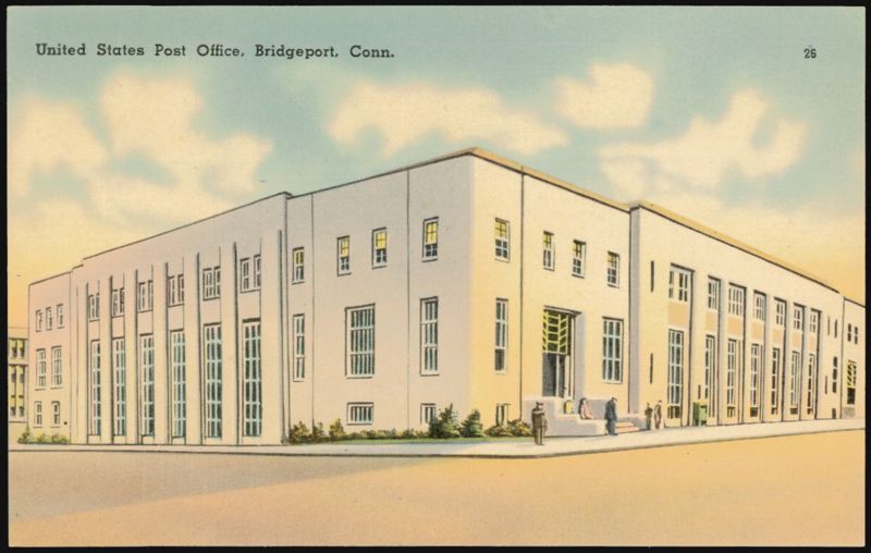 United States Post Office, Bridgeport, Conn. Connecticut