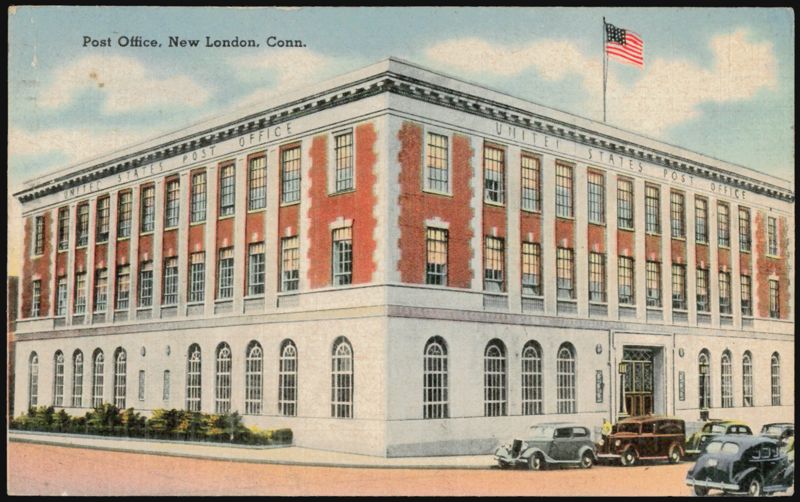 Post Office, New London, Conn. Connecticut