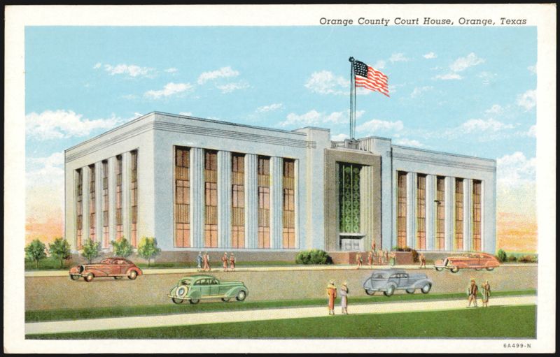 Orange County Court House Texas