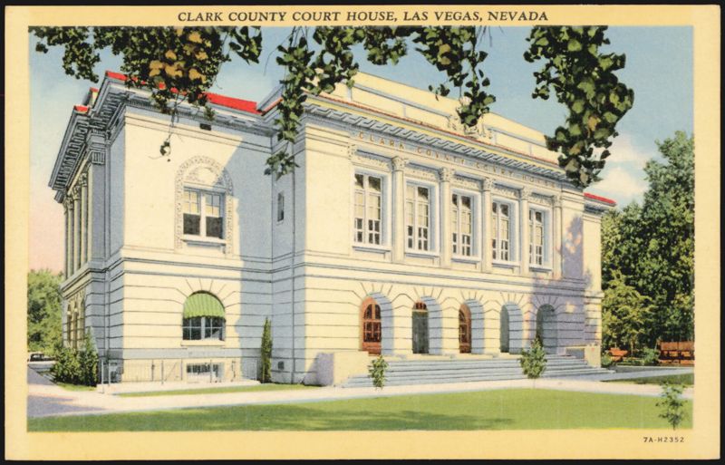 Clark County Court House Las Vegas Nevada