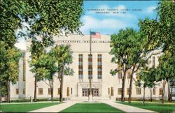 Winnebago County Court House, Oshkosh, WI Postcard