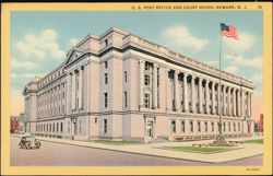 U. S. Post Office and Court House Postcard