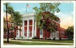U.S. Post Office, Painesville, Ohio Postcard