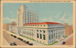 Post Office and Federal Building, Oklahoma City Postcard