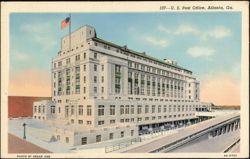 U. S. Post Office, Atlanta, GA Postcard
