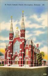 St. Paul's Catholic Church Postcard