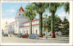 Civic Auditorium, San Jose, California Postcard