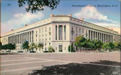 Department of Justice, Washington, D. C. Postcard