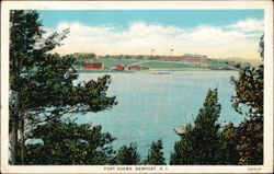 Fort Adams, Newport, RI Postcard