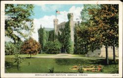 Danville Military Institute Postcard