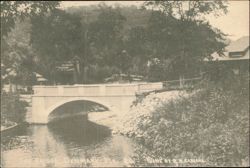 The Bridge, Denmark, ME Postcard