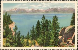 Lake Tahoe from the Nevada Shore Postcard