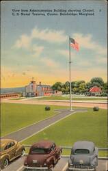 Chapel, U. S. Naval Training Center, Bainbridge, MD Postcard