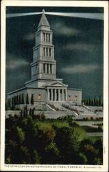 George Washington Masonic National Memorial, Alexandria Postcard