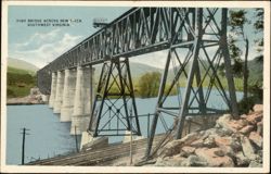 High Bridge Across New River, Southwest Virginia Postcard