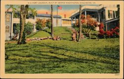 Fort Loudoun, Built by George Washington, Winchester Postcard