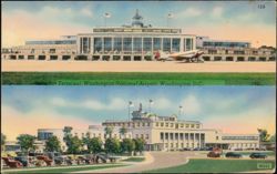 Terminal, Washington National Airport Postcard