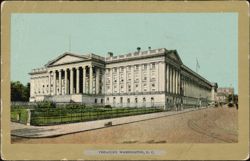 Treasury Building, Washington, D. C. Postcard