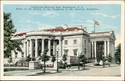Continental Memorial Hall, Daughters of the American Revolution Postcard