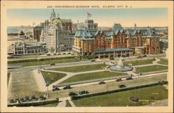 Marlborough-Blenheim Hotel, Atlantic City Postcard