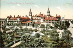 Hotel Ponce De Leon, St. Augustine, Fla. Postcard