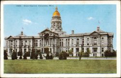 State Capitol Building, Cheyenne, WY Postcard
