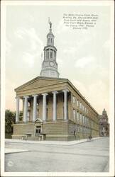 Berks County Court House, Reading, PA Postcard
