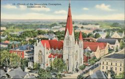 Church of the Immaculate Conception, Jacksonville, FL Postcard