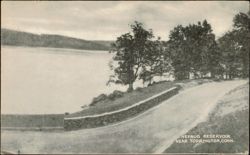 Nepaug Reservoir near Torrington, CT Postcard
