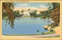Cleveland Museum of Art, Cleveland, Ohio Postcard