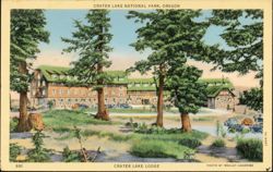 Crater Lake Lodge, Crater Lake National Park Postcard