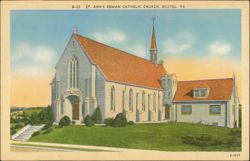 St. Ann's Roman Catholic Church Postcard