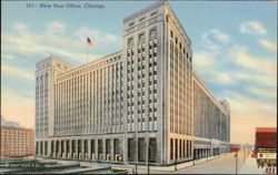 New Post Office, Chicago Postcard