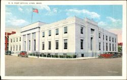 U. S. Post Office, Lynn, Massachusetts Postcard