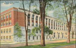 John Baptist High School, Bangor, Maine Postcard
