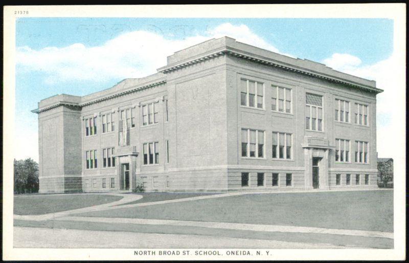 North Broad Street School Oneida New York
