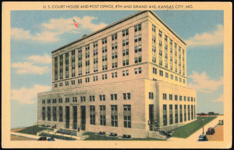 U.S. Court House and Post Office, 8th and Grand Ave. Kansas City Missouri